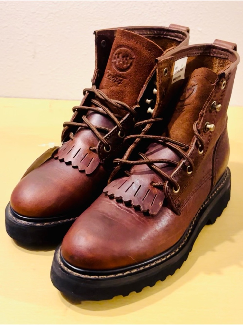 New with original tags, Men’s Double H Boots